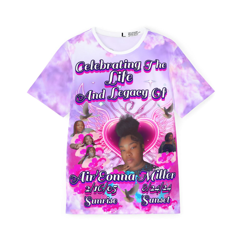 ALLOVER 3D MEMORIAL SHIRT FRONT & BACK(additional price)
