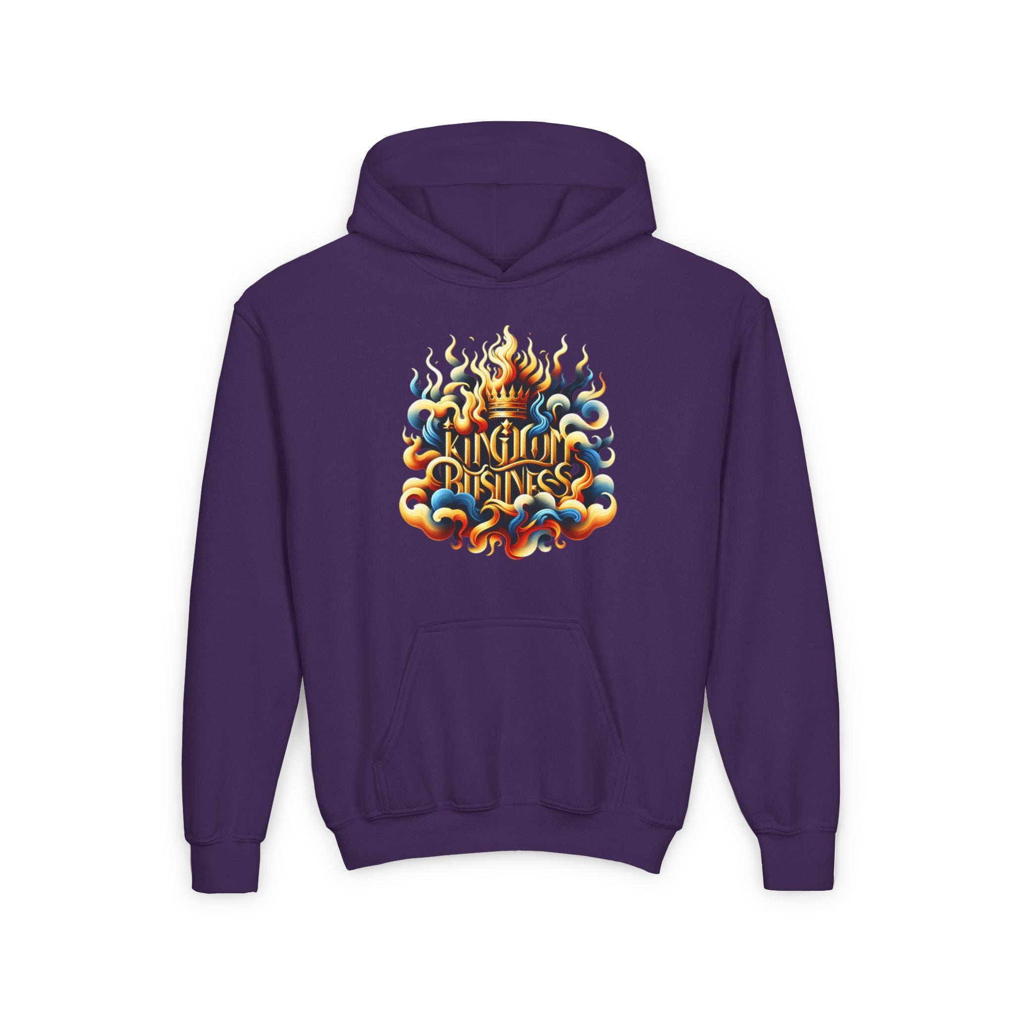 KINGDOM BUSINES Youth Heavy Blend Hooded Sweatshirt
