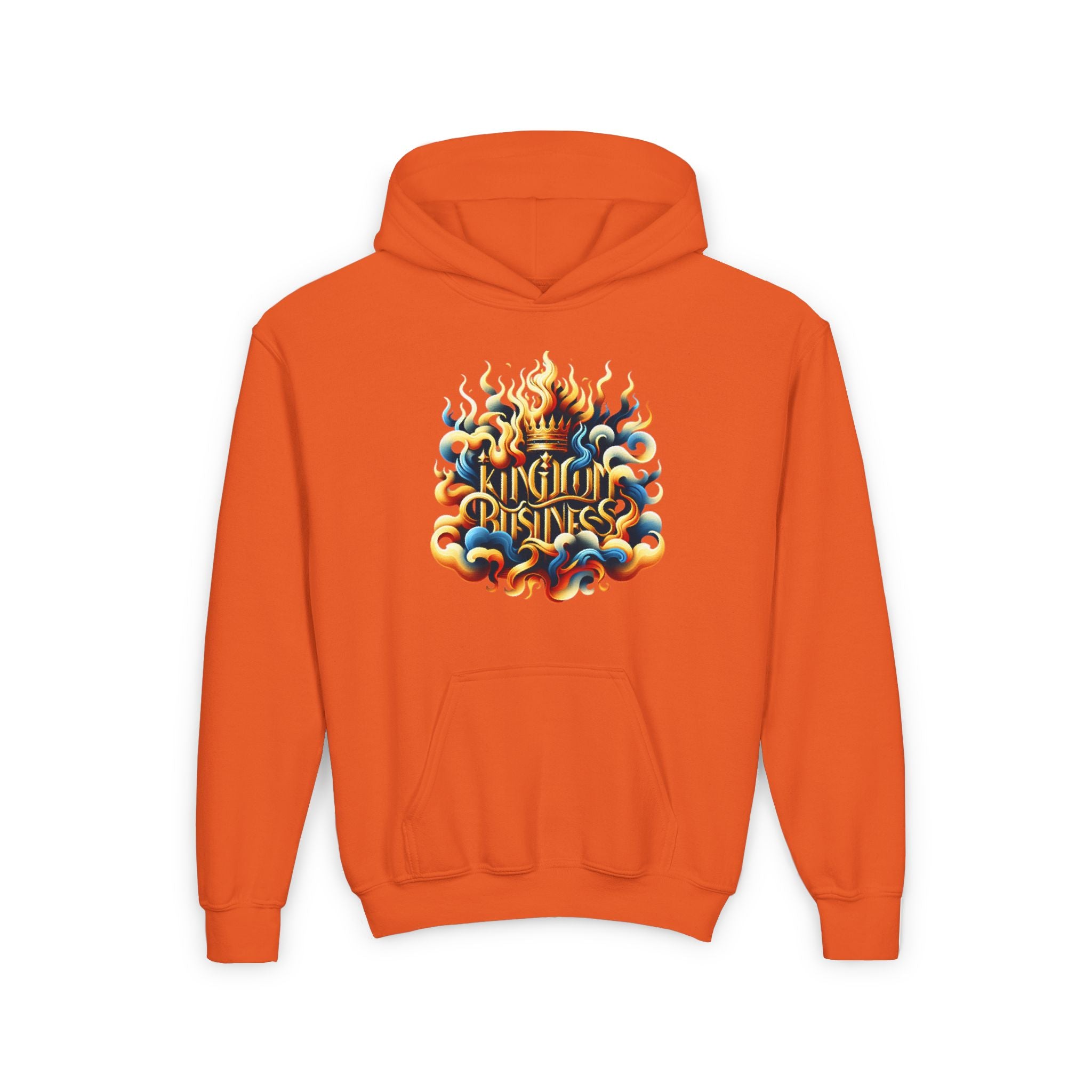 KINGDOM BUSINES Youth Heavy Blend Hooded Sweatshirt