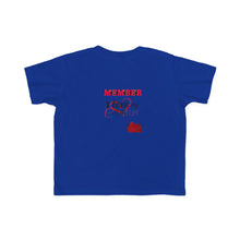 Load image into Gallery viewer, SPRINGHILL MEMBER Toddler&#39;s Fine Jersey Tee
