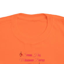 Load image into Gallery viewer, SPRINGHILL CHOIR Toddler&#39;s Fine Jersey Tee
