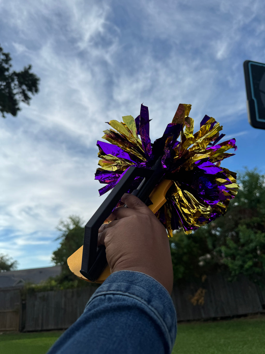 Custom Cheer Stick & Cowbell