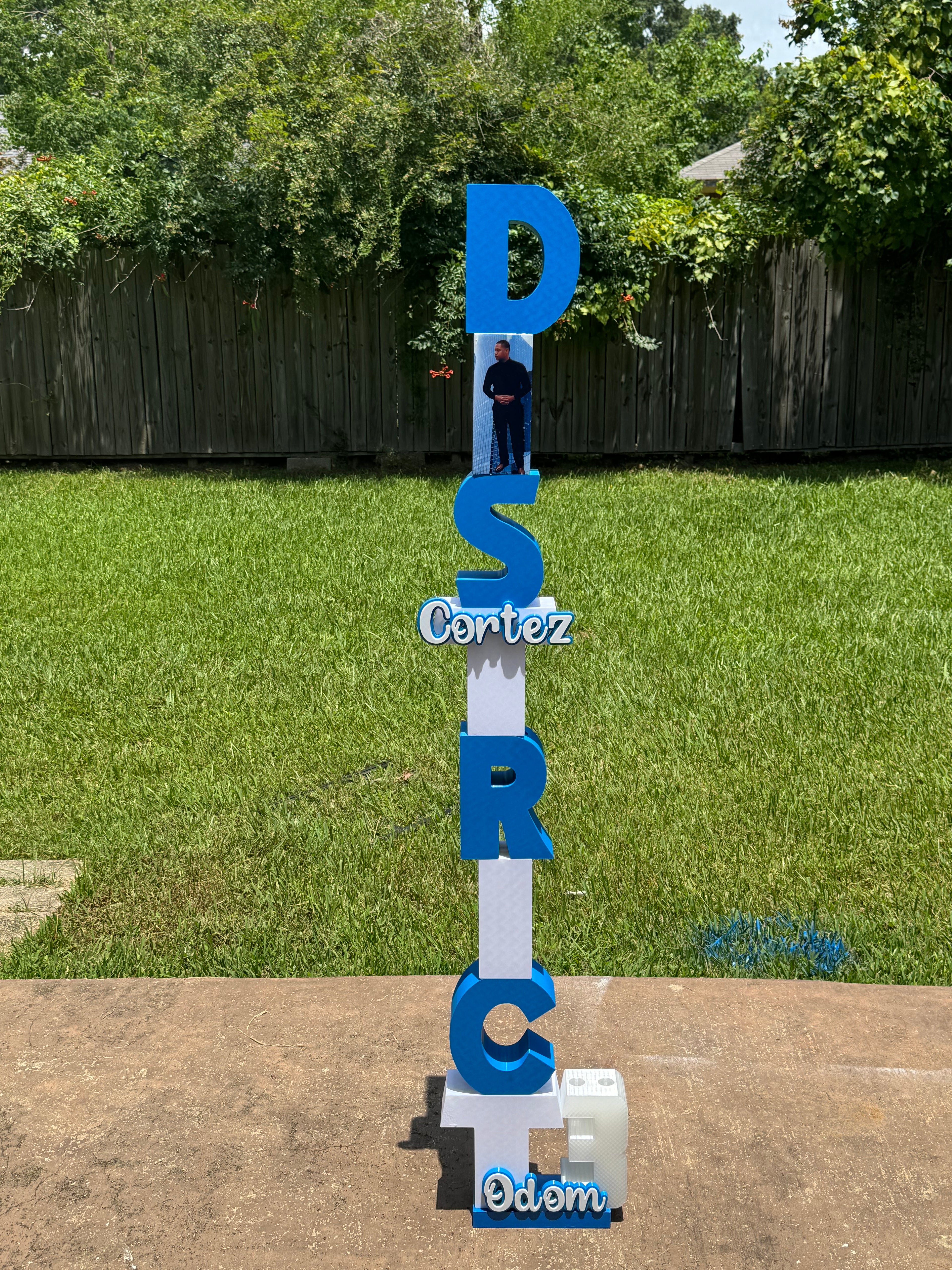 Custom Stackable Letter