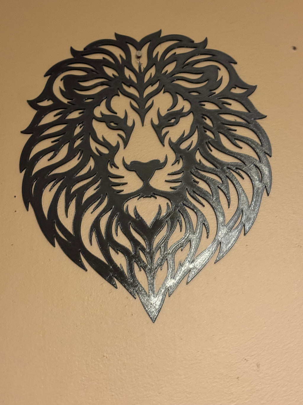 3D Printed Lion Head