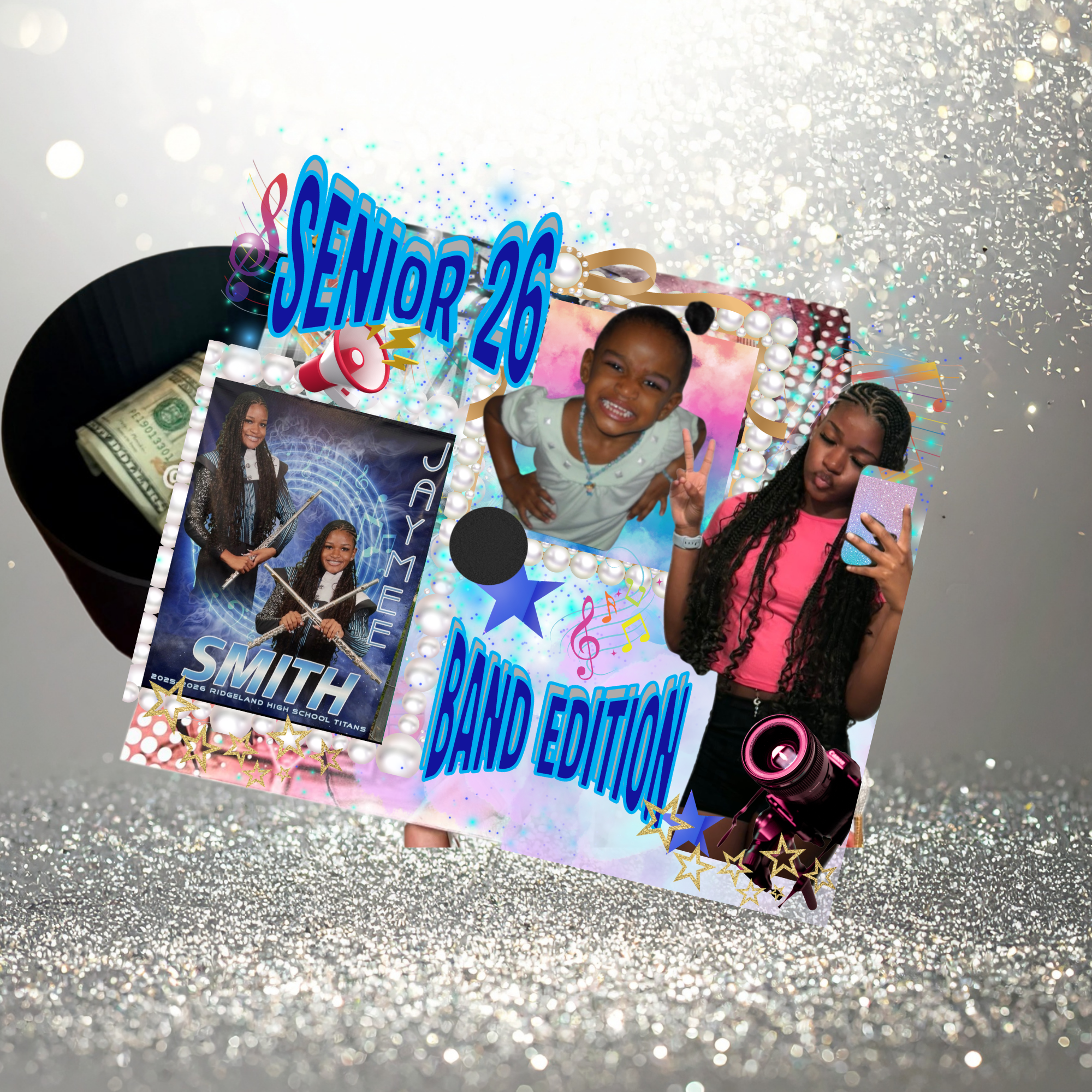 Graduation Cap Money Holder