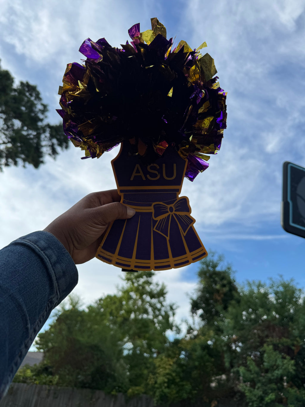 Custom Cheer Stick & Cowbell